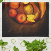 Äpfel Stillleben Geschirrtuch (Gefaltet)