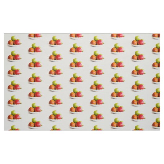 Äpfel Stoff (Fat Quarter (45,7 x 55,9 cm))