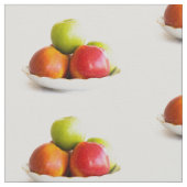 Äpfel Stoff (Nahaufnahme)