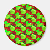 Äpfel Swatch Magnet (Vorne)