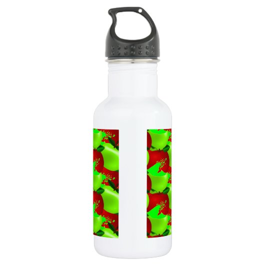 Äpfel Swatch Trinkflasche (Rückseite)