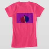 Apfel-Synapse T-Shirt (AblageHinten)