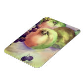 Äpfel Trauben Birnen Inspiriert - Fruchternte Magnet (Linke Seite)