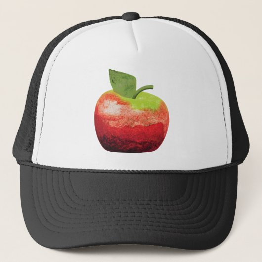 Apfel Truckerkappe (Vorderseite)
