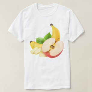 Apfel und Banane T-Shirt