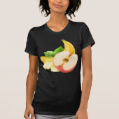 Apfel und Banane T-Shirt (Vorderseite)