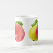 Apfel und Birne Kaffeetasse (Mittel)
