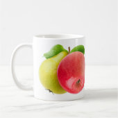 Apfel und Birne Kaffeetasse (Links)