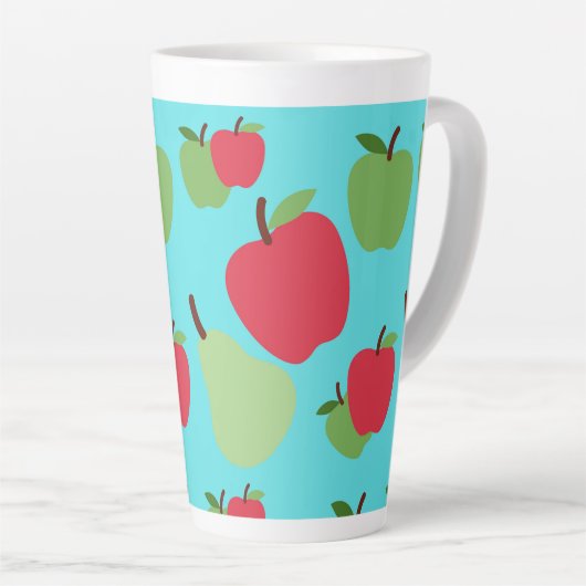 Äpfel und Birnen Milchtasse (Rechte Ecke)