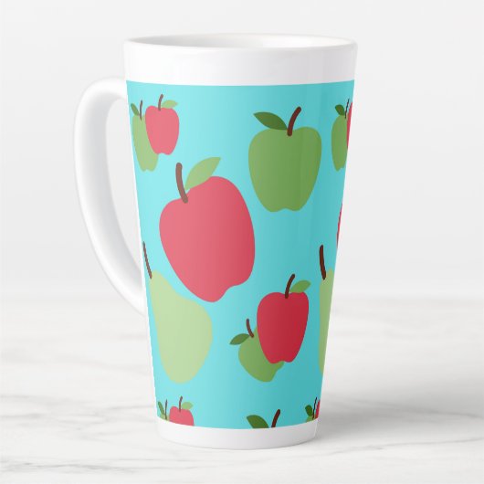 Äpfel und Birnen Milchtasse (Linke Ecke)