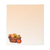 Äpfel und Birnen Notizblock (Vorderseite)