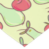 Äpfel und Birnen Tischdecke (Schrägansicht)