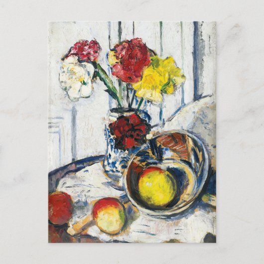 Äpfel und Blume | George Leslie Hunter Postkarte (Vorderseite)