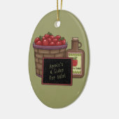 Äpfel und Cider Kitchen Ornament (Links)