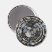 Äpfel und Kies Magnet (Vorderseite/Rückseite)