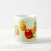 Apfel und Mandarinen - Exotic Fruit Panorama Kaffeetasse (Mittel)
