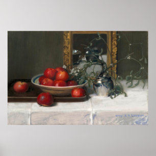Äpfel und Mistletoe Lucie R. A. Laridon Poster