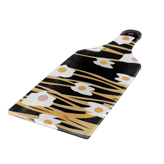 Äpfel und Nudeln Abendessen Muster Schneidebrett (Ecke)