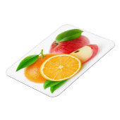 Äpfel und Orangen Magnet (Linke Seite)
