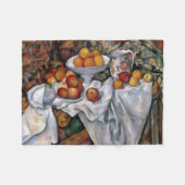 Äpfel und Orangen, Paul Cezanne, 1895-1900 Fleecedecke (Vorderseite (Horizontal))