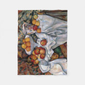 Äpfel und Orangen, Paul Cezanne, 1895-1900 Fleecedecke (Vorderseite)