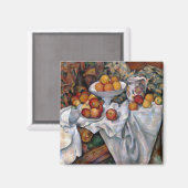 Äpfel und Orangen, Paul Cezanne, 1895-1900 Magnet (Vorderseite/Rückseite)