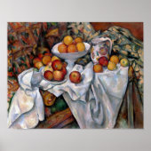 Äpfel und Orangen, Paul Cezanne, 1895-1900 Poster (Vorne)