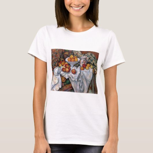 Äpfel und Orangen, Paul Cezanne, 1895-1900 T-Shirt (Vorderseite)