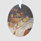Äpfel und Trauben Ornament (Vorderseite)