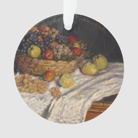 Äpfel und Trauben Ornament (Vorderseite)
