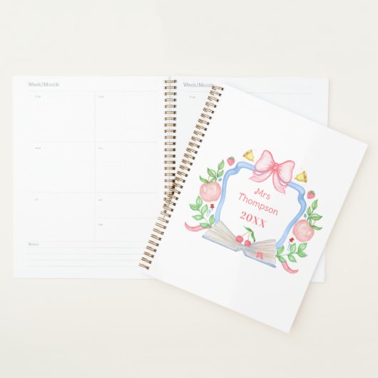 Äpfel und Wappen der Buchschule | Lehrer Planer (Anzeige)