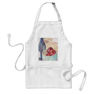 Äpfel und Wine_ Schürze