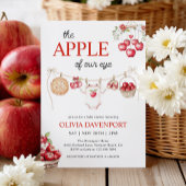 Apfel unserer Augapfel-Harvest-Fall-Baby-Dusche Einladung