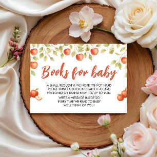Apfel Unserer Augen Einlegebücher für Baby-Karte Begleitkarte
