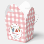 Apfel unserer Augen Fruit Fall Babydusche danke Geschenkschachtel (Geöffnet)