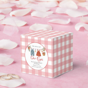 Apfel unserer Augen Fruit Fall Babydusche danke Geschenkschachtel