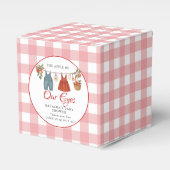 Apfel unserer Augen Fruit Fall Babydusche danke Geschenkschachtel (Vorderseite)