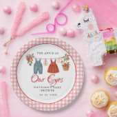 Apfel unserer Augen Fruit Fall Babydusche danke Pappteller (Party)