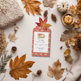 Apfel unserer Augenbabydusche Geschenkanhänger