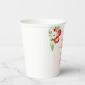 Apfel unserer Augenbabydusche Pappbecher (Rechts)