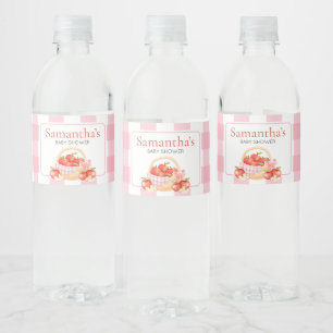 Apfel unserer Augenbabydusche Wasserflaschenetikett