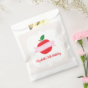Apfel Unserer Augengirls Geburtstag Geschenktütchen