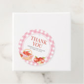 Apfel unserer Babydusche Geschenkanhänger (Beispiel)