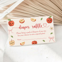 Apfel unserer Babydusche Windelwindeln