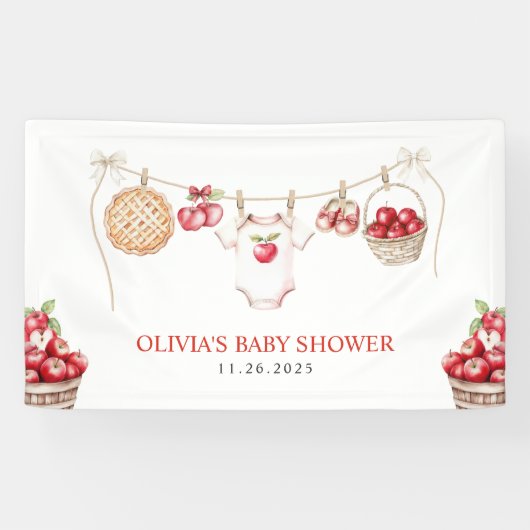 Apfel unserer Herbstdusche aus Augapfel Willkommen Banner (Horizontal)