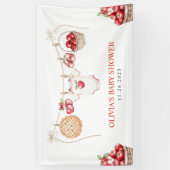 Apfel unserer Herbstdusche aus Augapfel Willkommen Banner (Vertikal)