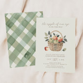 Apfel unserer Herbstdusche Einladung