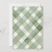 Apfel unserer Herbstdusche Einladung (Rückseite)