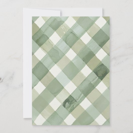 Apfel unserer Herbstdusche Einladung (Rückseite)