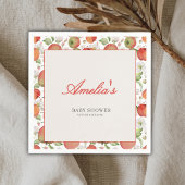 Apfel unserer Herbstdusche Serviette